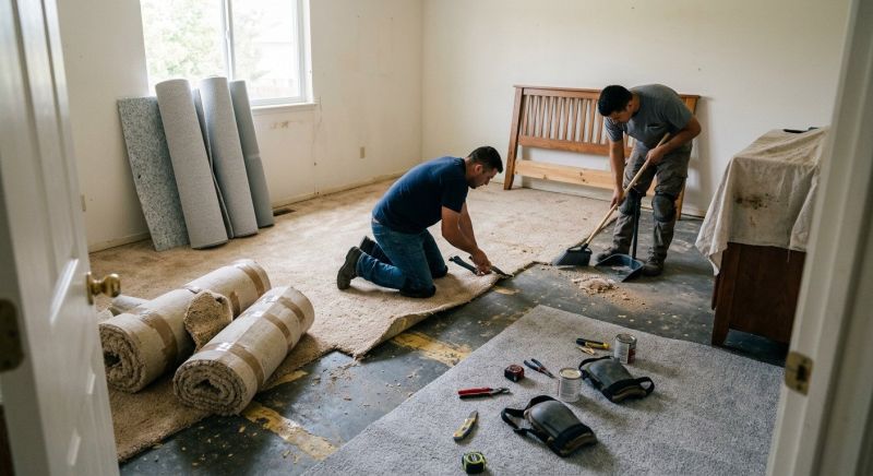 Basement Carpet Replacement in Ocean County, NJ