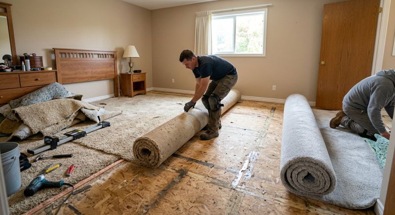 Bedroom Carpet Replacement in Somerset County, NJ