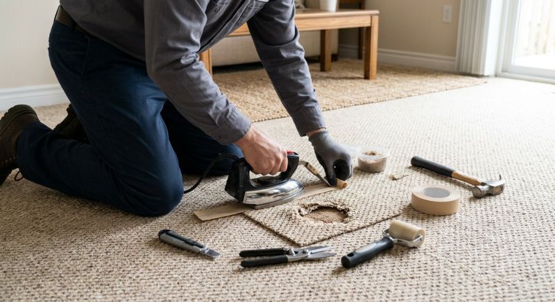 Carpet Hole Repair in Littleton, CO