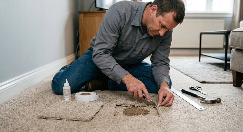 Carpet Hole Repair in Kansas City, KS