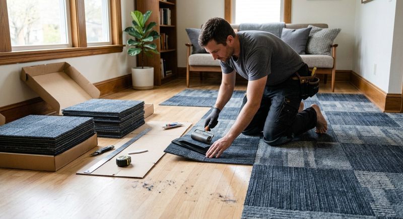Carpet Tiles Installation in Old Bridge, NJ