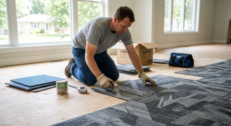 Carpet Tiles Installation in Ocean County, NJ