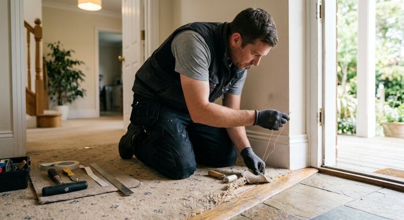 Doorway Carpet Repair in Kansas City, KS
