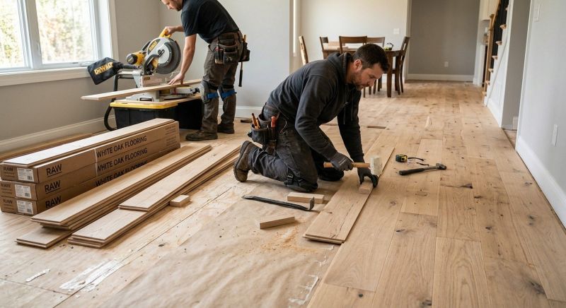 Hardwood Floor Installation in Fort Worth, TX