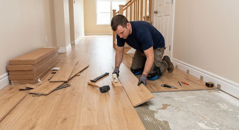 Laminate Floor Remodeling in Roseville, CA