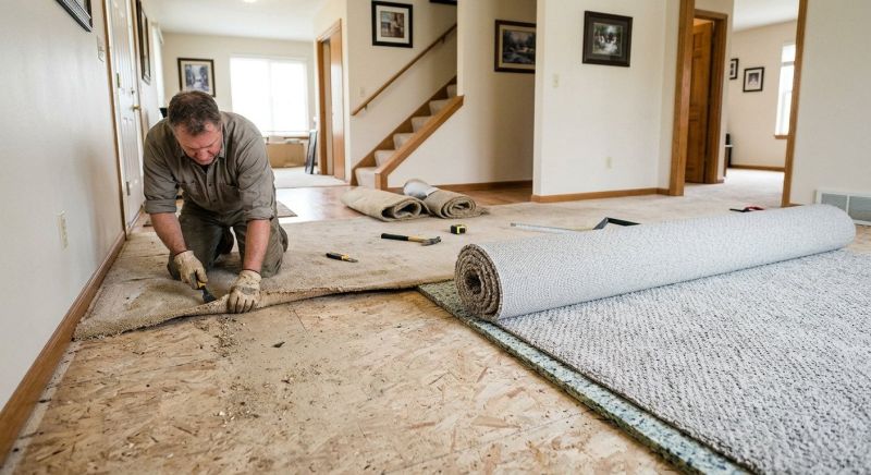 Plush Carpet Installation in Ocean County, NJ