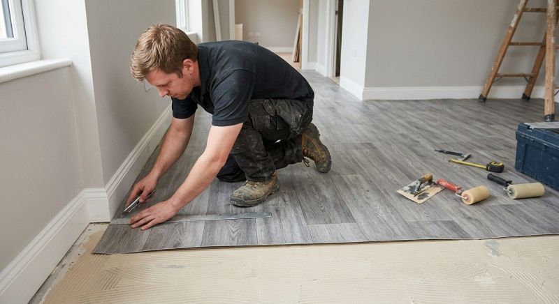 Sheet Vinyl Installation in Frisco, TX