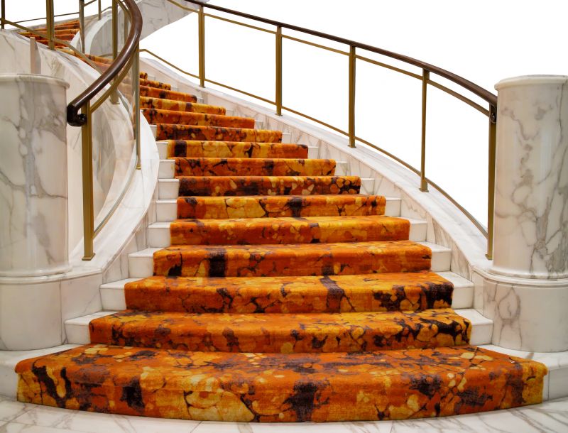 Stair Runner Installation in Freehold, NJ