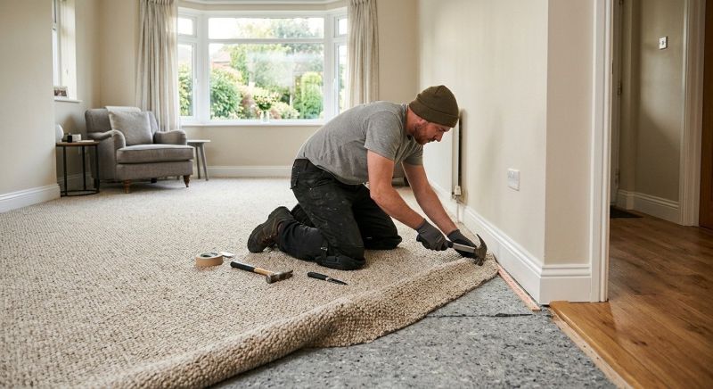 Textured Carpet Installation in Freehold, NJ