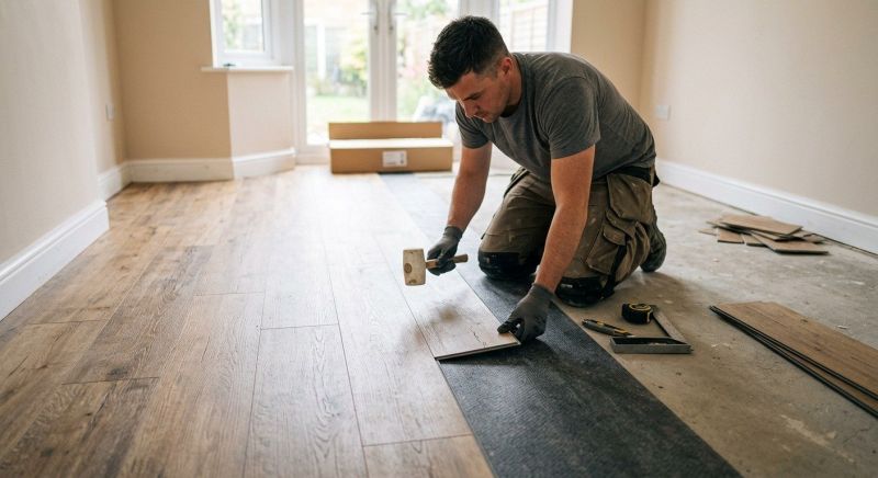 Vinyl Tile Installation in Fort Worth, TX