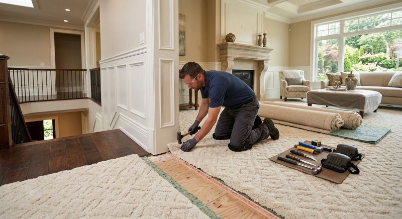 Wool Carpet Installation in Old Bridge, NJ